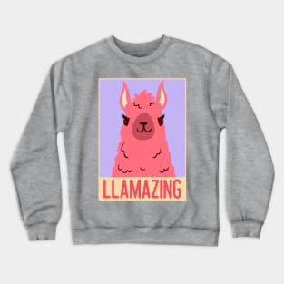 Llamazing Crewneck Sweatshirt